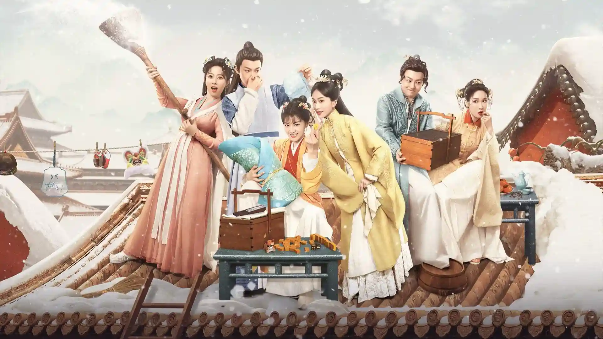 Backdrop phim Tôi Làm Bảo Mẫu Ở Lãnh Cung